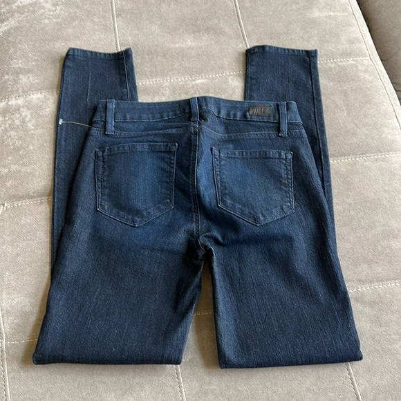 PAIGE Blue Skinny Jeans Classic Style - Picture 9 of 10